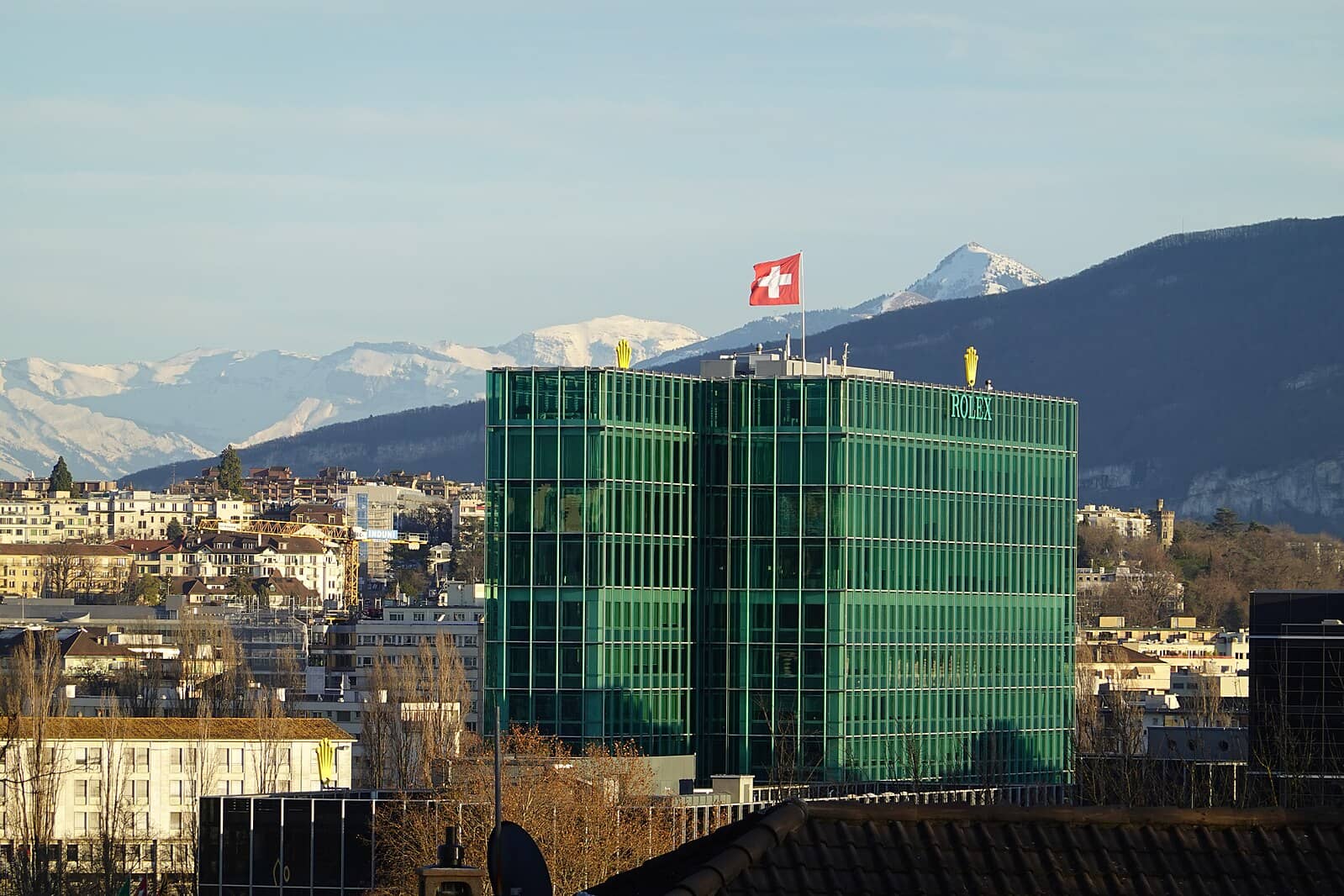 Rolex headquarters building in Geneva