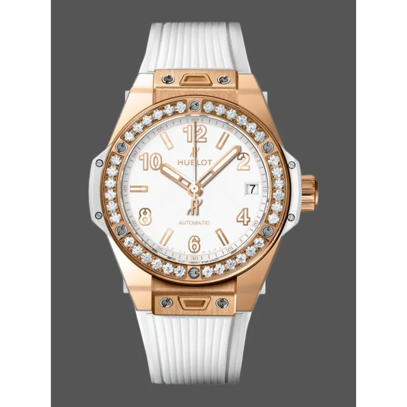 Hublot Big Bang Unisex 465.OE.2080.RW.1204 Replica - White Dial Fabric