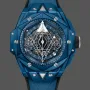 Hublot Big Bang Sang Bleu 418.EX.5107.RX.MXM21 Replica - Blue Dial Ceramic