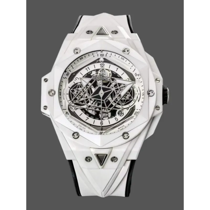 Hublot Big Bang Sang Bleu 418.HX.2001.RX.MXM21 Replica - White Dial Ceramic