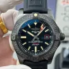 Breitling Avenger V1731010/BD12-155S Replica - Black Dial Fluted Bezel