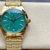 Breitling Chronomat Women's K103801A1L1K1 Replica - Green Dial Fluted Bezel