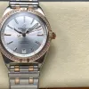 Breitling Chronomat Women's U10380591A1U1 Replica - Silver Dial Fluted Bezel