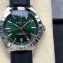 Breitling Chronomat A32398101L1A1 Replica - Green Dial Fluted Bezel