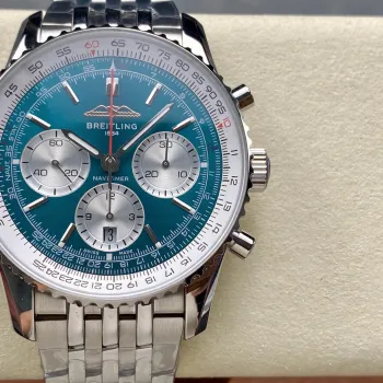 Breitling Navitimer AB0137211C1A1 Replica - Blue Dial Fluted Bezel