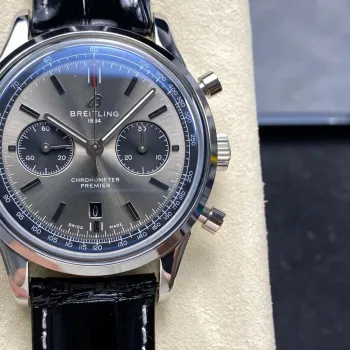 Breitling Premier AB0118221B1P1 Replica - Anthracite Dial Stainless Steel