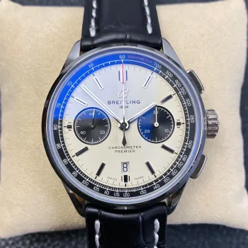 Breitling Premier AB0118221G1P2 Replica - Silver Dial Stainless Steel