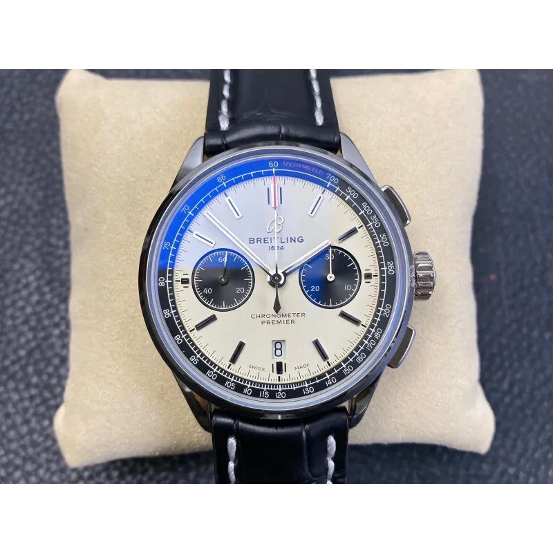 Breitling Premier AB0118221G1P2 Replica - Silver Dial Stainless Steel