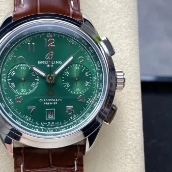 Breitling Premier B01 Chronograph 42 AB0145371L1P1 Replica - Green Dial