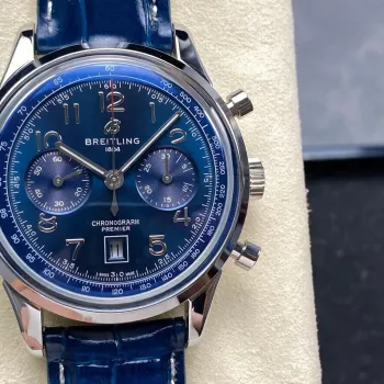 Breitling Premier AB0145171C1P2 Replica - Blue Dial Stainless Steel