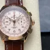 Breitling Premier B09 Chronograph 40 Rose Gold RB0930371G1P1 Replica - Silver Dial