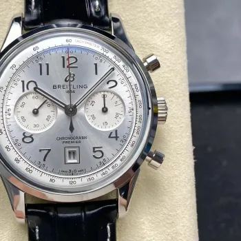 Breitling Premier AB0930371G1P1 Replica - Silver Dial Stainless Steel