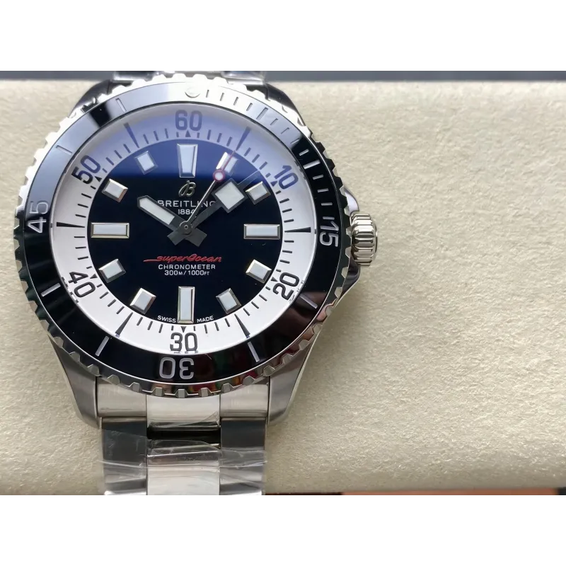 Breitling ocean A17376211B1A1 Replica - Black Dial Stainless Steel