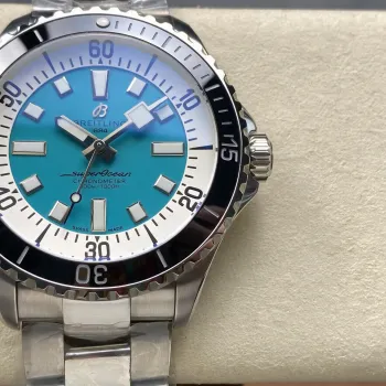 Breitling ocean Automatic 44 A17376211L2A1 Replica - Blue Dial Stainless Steel