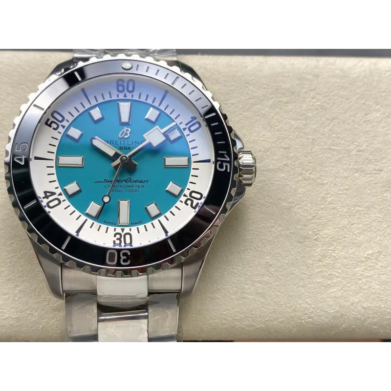 Breitling ocean Automatic 44 A17376211L2A1 Replica - Blue Dial Stainless Steel