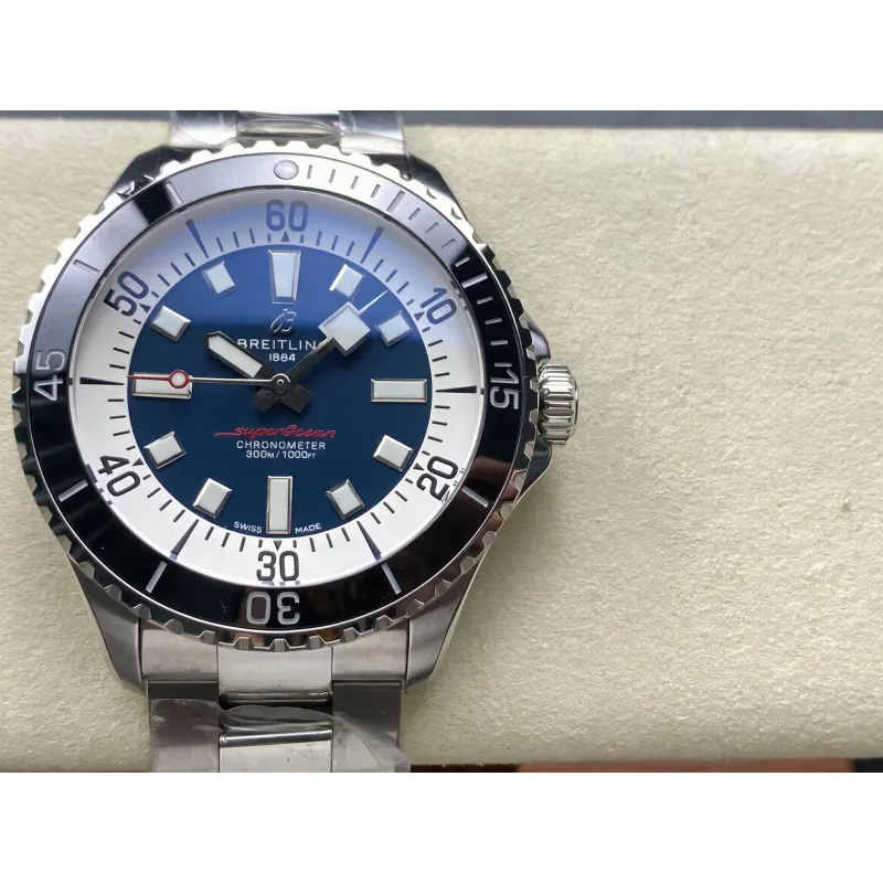 Breitling ocean Automatic 44 A17376211C1A1 Replica - Blue Dial