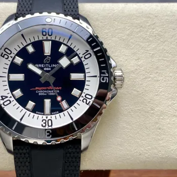 Breitling ocean 42 A17376211B1S1 Replica - Black Dial Stainless Steel