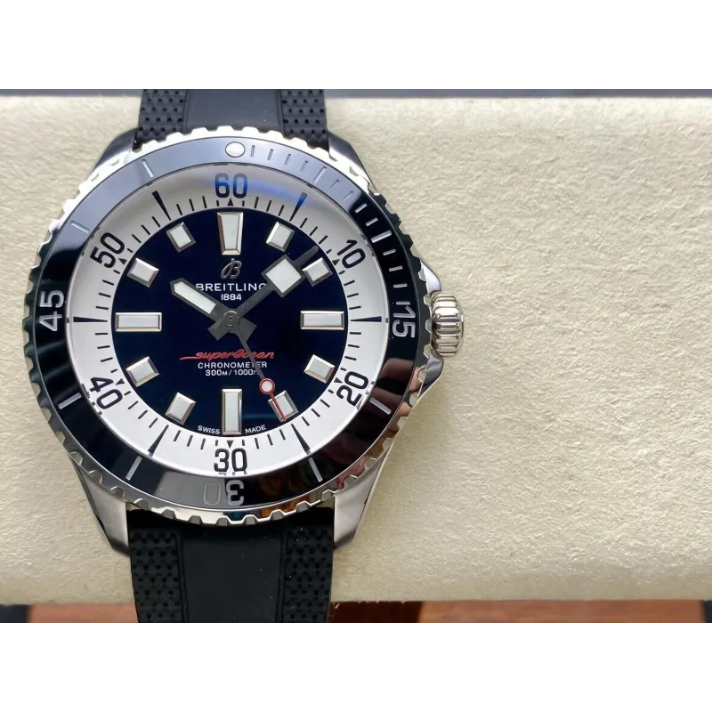 Breitling ocean 42 A17376211B1S1 Replica - Black Dial Stainless Steel