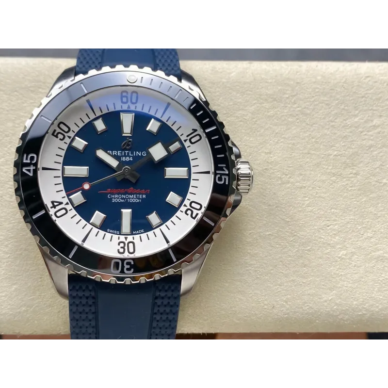 Breitling ocean 42 A17376211C1S1 Replica - Blue Dial Stainless Steel