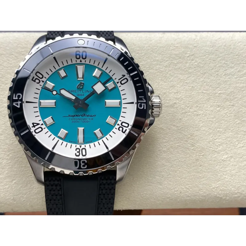 Breitling ocean 42 A17376211L2S1 Replica - Blue Dial Stainless Steel