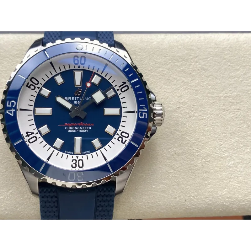 Breitling ocean 42 A17375E71C1S1 Replica - Blue Dial Stainless Steel