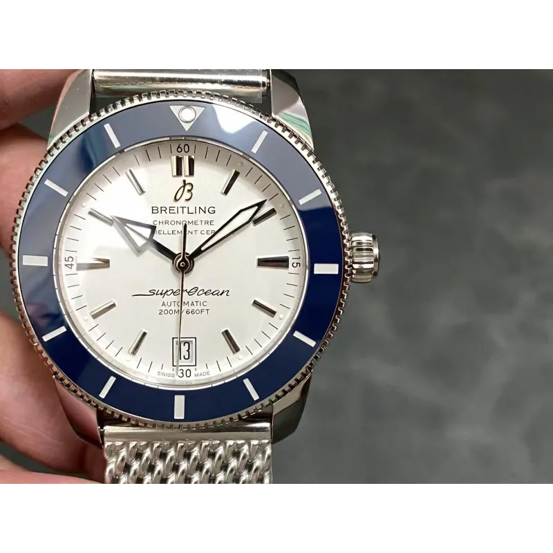 Breitling ocean Heritage II 42 AB201016/G827-154A Replica - Silver Dial
