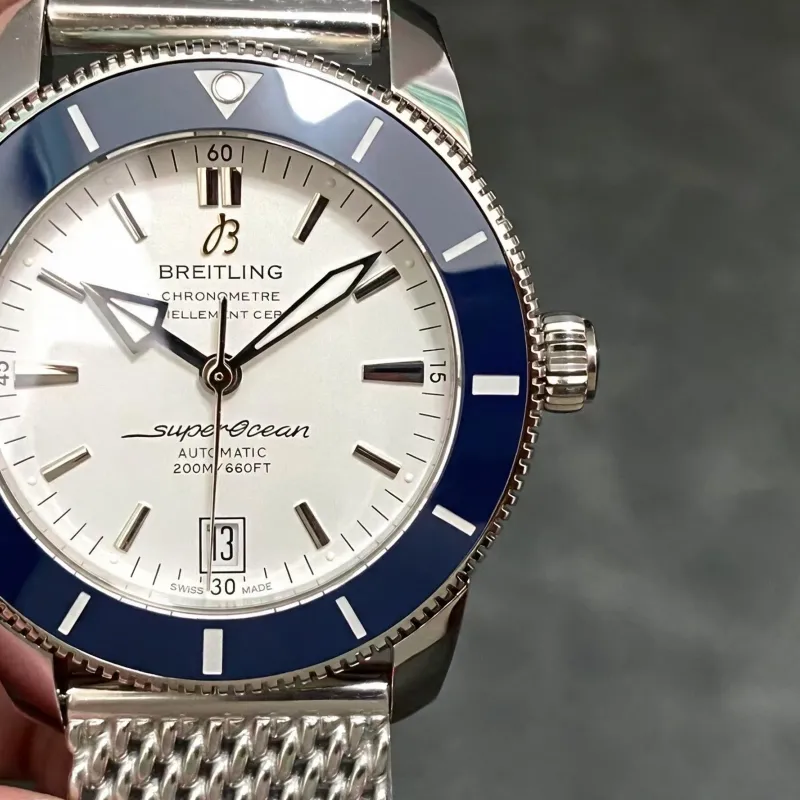 Breitling ocean Heritage II 42 AB201016/G827-154A Replica - Silver Dial