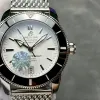 Breitling ocean Heritage II B20 Automatic 42 AB201012/G827-154A Replica - Silver Dial