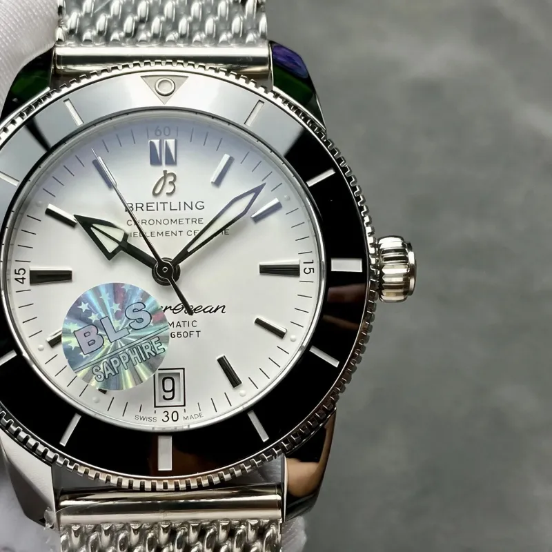 Breitling ocean Heritage II B20 Automatic 42 AB201012/G827-154A Replica - Silver Dial