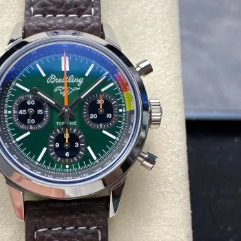 Breitling Top Time B01 Ford Mustang AB01762A1L1X1 Replica - Green Dial