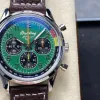 Breitling Top Time B01 Ford Mustang AB01762A1L1X1 Replica - Green Dial