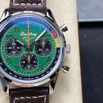 Breitling Top Time B01 Ford Mustang AB01762A1L1X1 Replica - Green Dial
