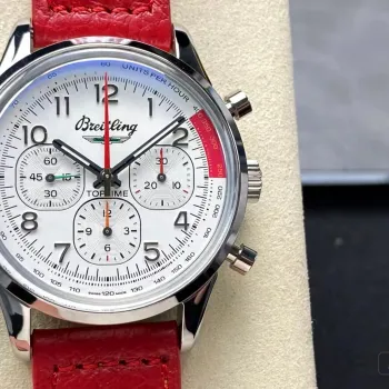 Breitling Top Time B01 Ford Thunderbird Chronograph AB01766A1A1X1 Replica - White Dial