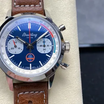 Breitling Top Time B01 Chronograph Shelby Cobra AB01763A1C1X1 Replica - Blue Dial