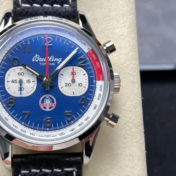 Breitling Top Time B01 Shelby Cobra AB01763A1C1X1 Replica - Blue Dial