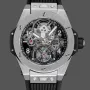 Hublot Big Bang Tourbillon BB-TB-45-SK Replica - Rubber Strap Stainless Steel