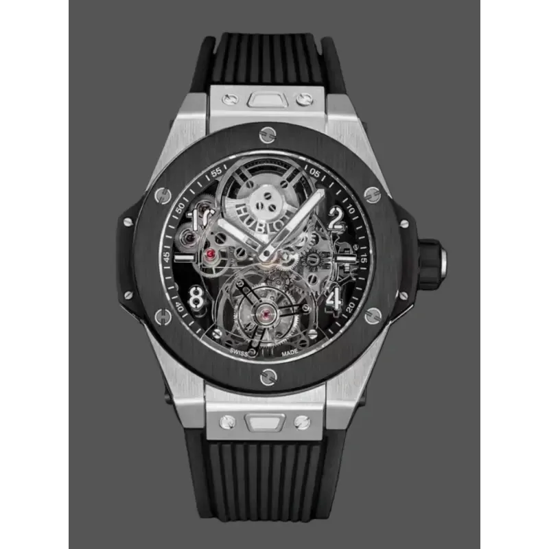 Hublot Big Bang Replica - Rubber Strap Titanium