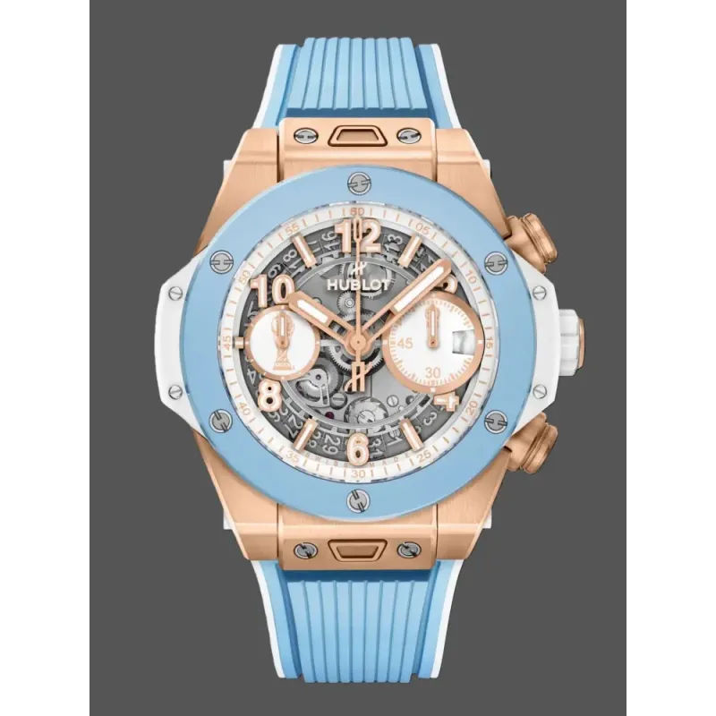 Hublot Big Bang Unico King Gold AFA 441.OE.2080.RX.AFA24 Replica - Rubber Strap