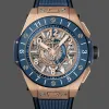 Hublot Big Bang 471.OL.7128.RX Replica - Rubber Strap Rose Gold