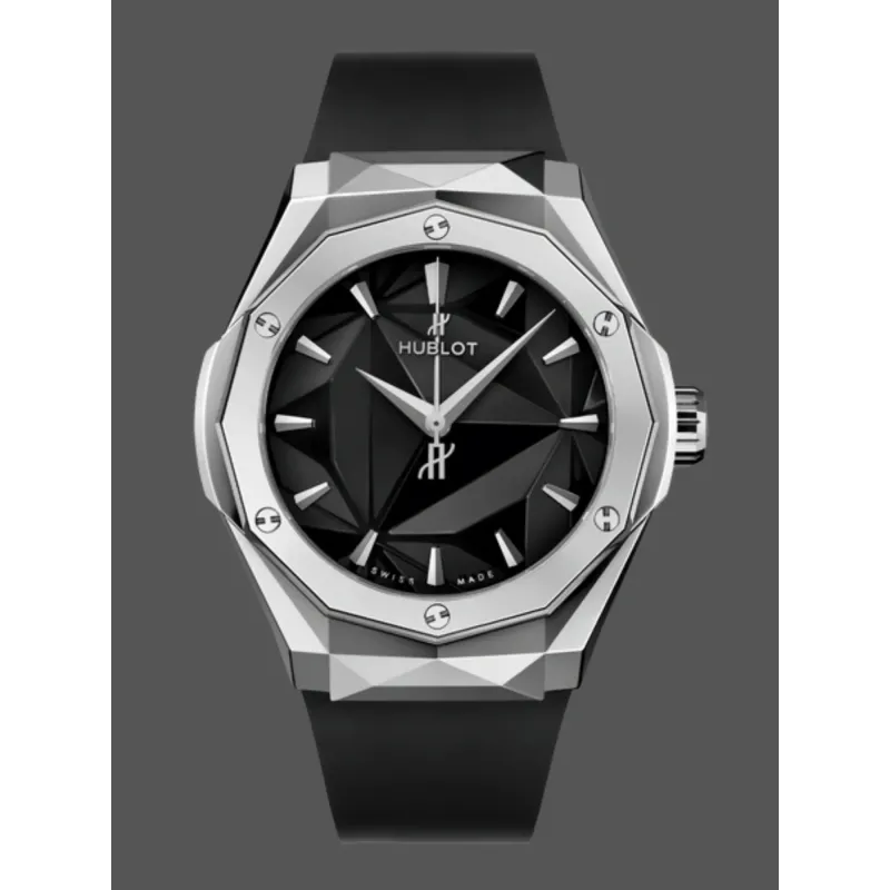 Hublot Classic Fusion Orlinski Titanium 550.NS.1800.RX.ORL19 Replica - Black Dial