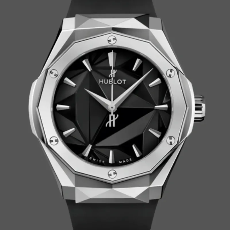 Hublot Classic Fusion Orlinski Titanium 550.NS.1800.RX.ORL19 Replica - Black Dial