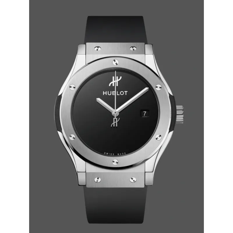 Hublot Classic Fusion 542.NX.1270.RX.MDM Replica - Black Dial Rubber Strap