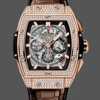 Hublot Spirit of Big Bang 641.OX.0183.LR.1704 Replica - Leather Strap Rose Gold