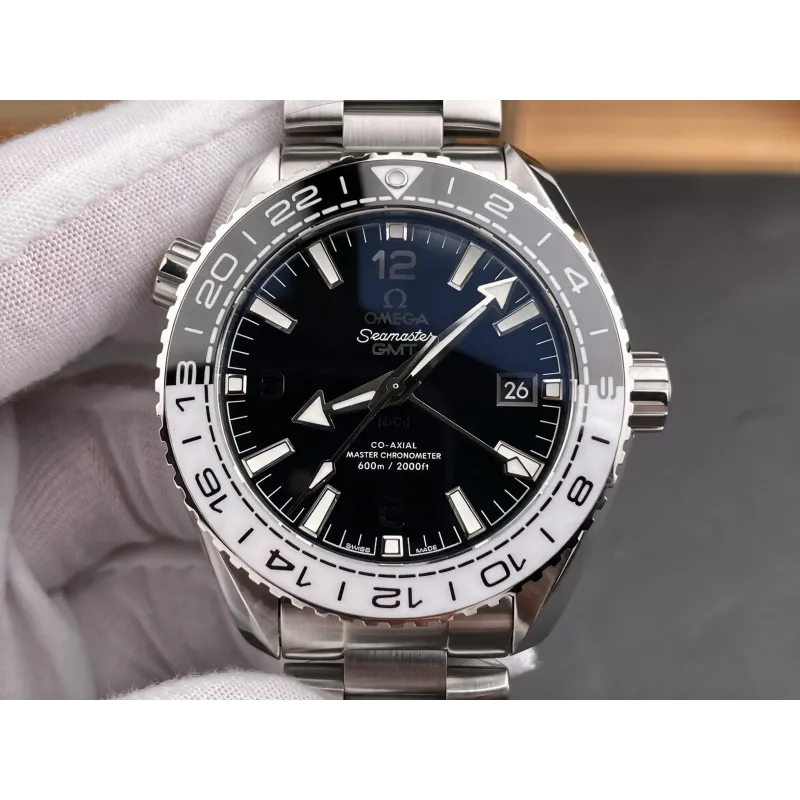Omega Seamaster Planet Ocean GMT 215.30.44.22.01.001 Replica - Black Dial