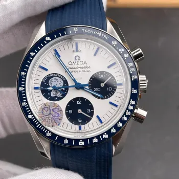 Omega Speedmaster Silver Award Snoopy 310.32.42.50.02.001 Replica - Silver Dial