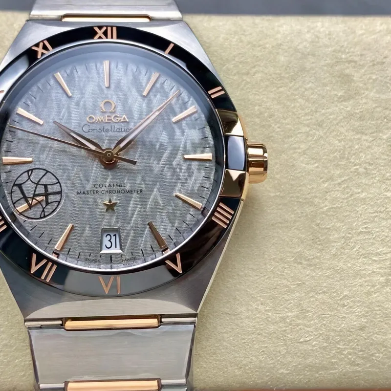 Omega Constellation 131.23.41.21.06.001 (TWO-TONE BRACELET EDITION) Replica - Grey Dial