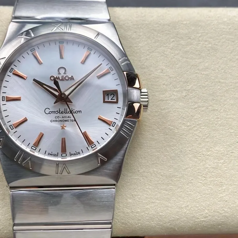 Omega Constellation 123.20.38.21.02.004 Replica - Silver Dial Stainless Steel
