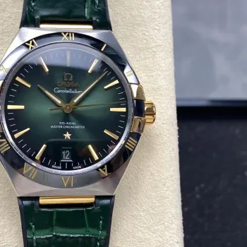 Omega Constellation 131.23.41.21.10.001 Replica - Green Dial Stainless Steel