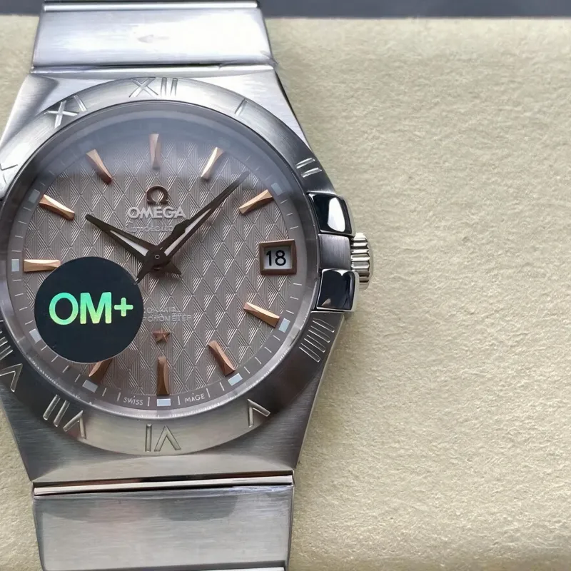 Omega Constellation 123.10.38.21.06.002 Replica - Grey Dial Stainless Steel