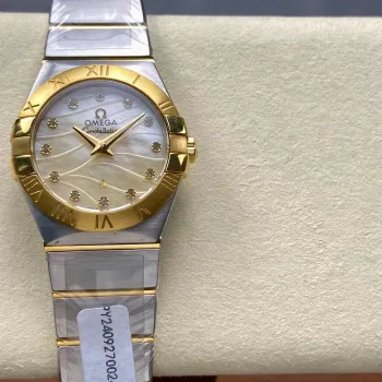 Omega Constellation Unisex 123.20.27.60.55.005 Replica - Mother-of-Pearl Dial